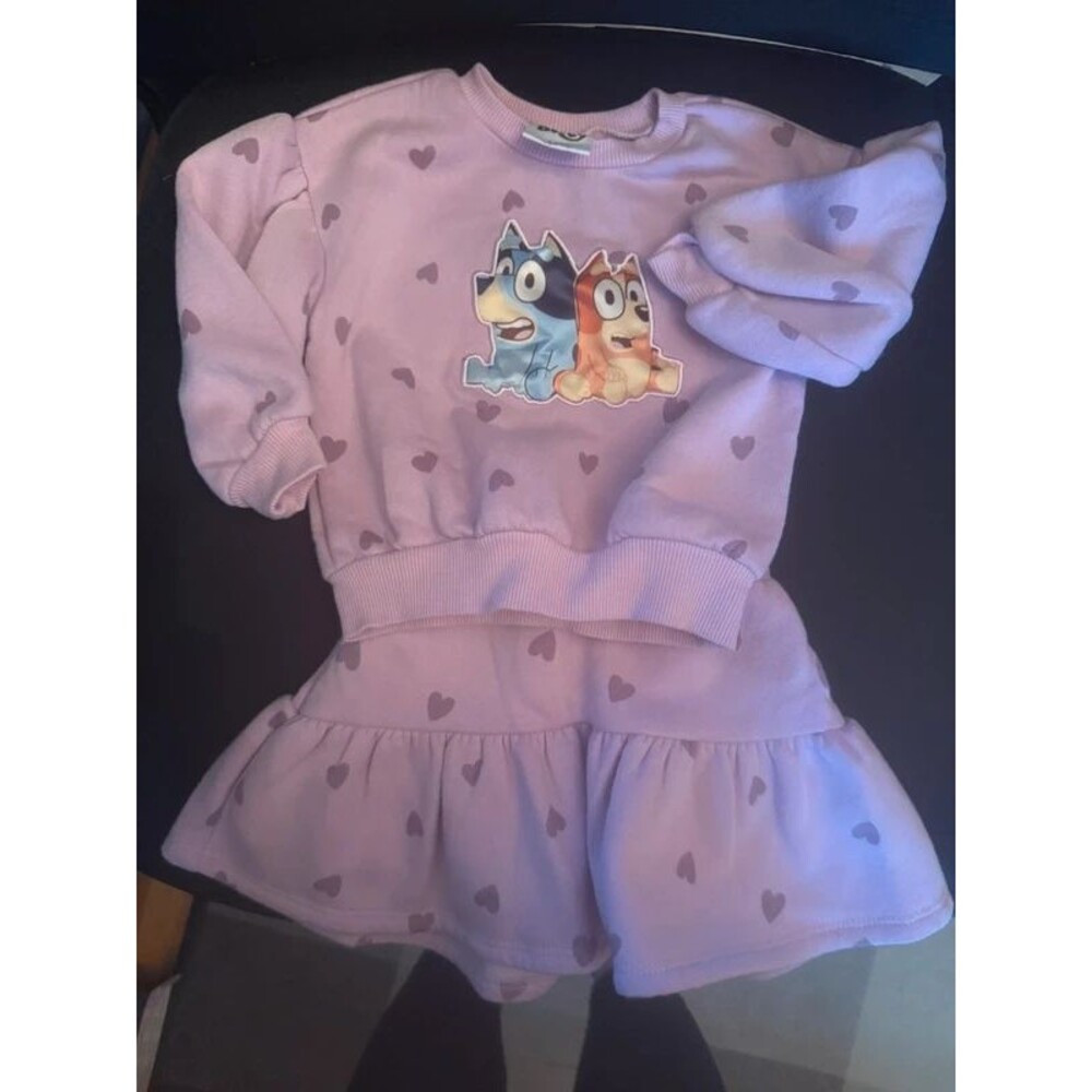 Bluey Infant Girls Outfit size 18 mo
